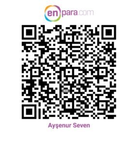 Enpara ödeme QR kodu, Ayşenur SEVEN