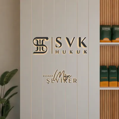 SVK Hukuk ve Av. Müge Şeviker logoları
